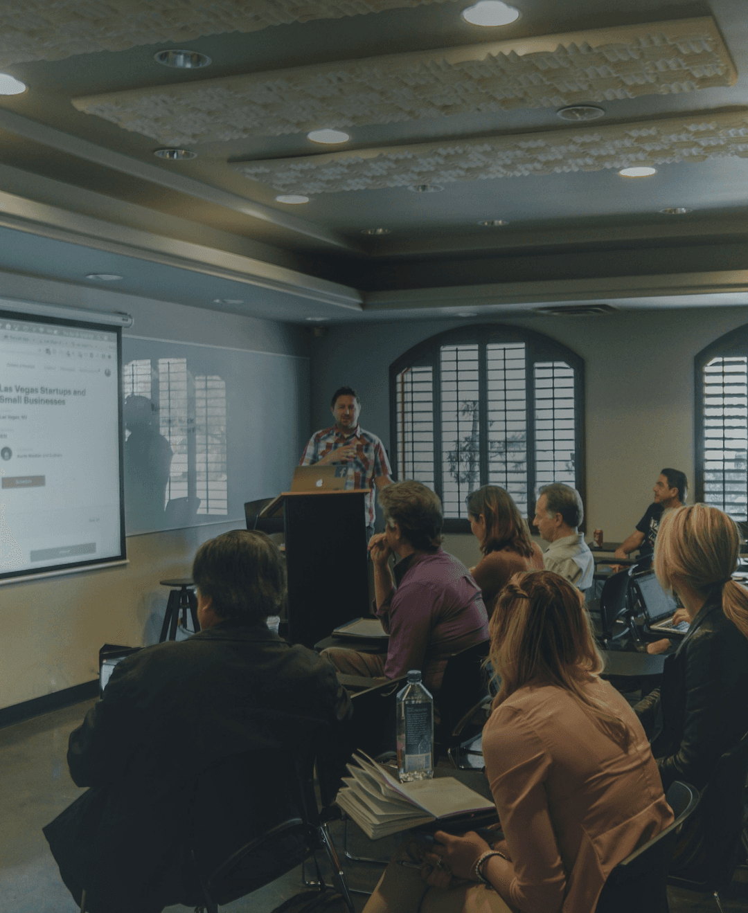 Hero Image People in the meeting hall