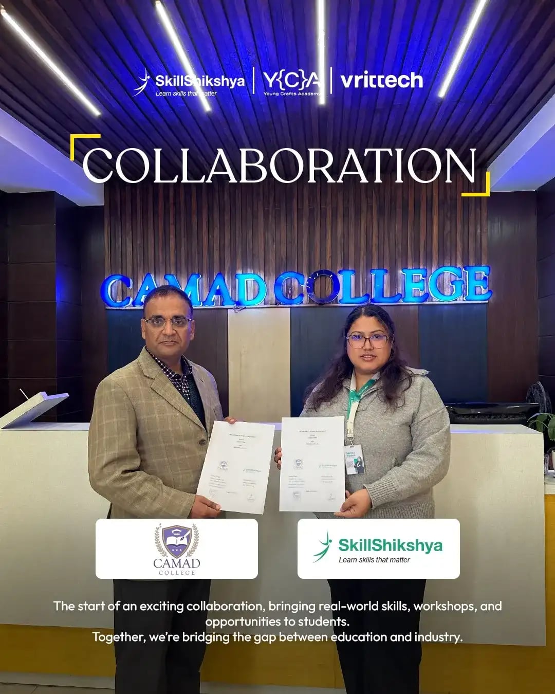 MOU_Betwee_Skill_Shikshya_And_Camad_College